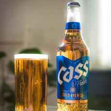 [OB] CASS カス瓶ビール / 500ml カスビール 韓国お酒