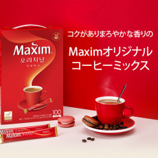 [Maxim]オリジナルコーヒーミックス100本(赤)/マキシム インスタントコーヒー 韓国コーヒー 韓国食品