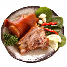 [冷]東大門骨無し豚足約500g(固まり/味付)/豚肉 加工食品